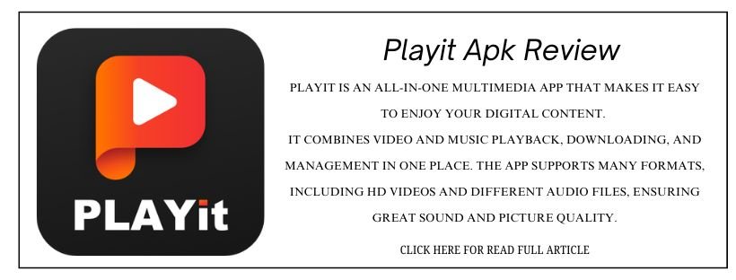 Playit Mod APK